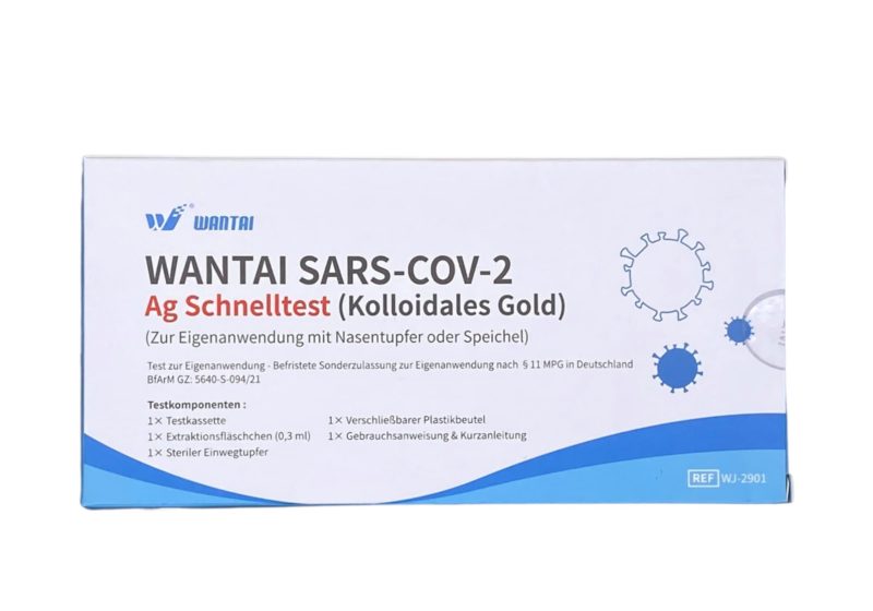 WANTAI SARS-CoV-2 Ag Laientest Lollitest AT1265/21