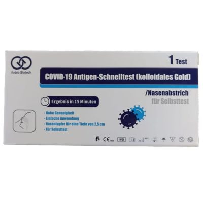 Anbio Biotech Covid-19 Antigen Schnelltest