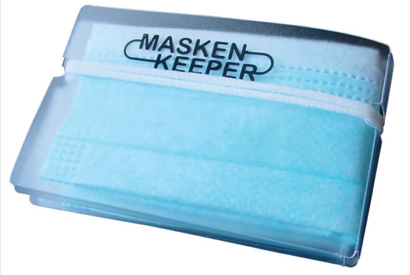 Maskenkeeper® Etui für Mund-/Nasenschutz - Front Ansicht