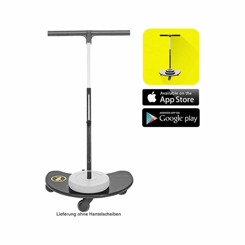 "OlkiControl" trunk muscle trainer - front view