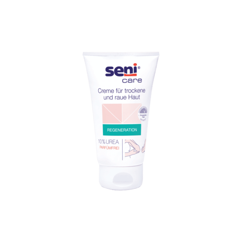 Seni Creme für trockene und raue Haut mit 10 % UREA (100ml) - Front Ansicht