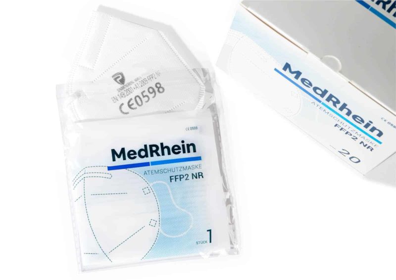 MedRhein MT24-FFP2 Maske CE0598- Inhalt