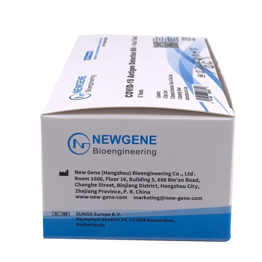 VCV Newgene Antigen Rapid Test 5er Packung side