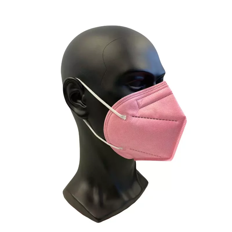SWS Medicare FFP2 Maske rosa - Seitenansicht