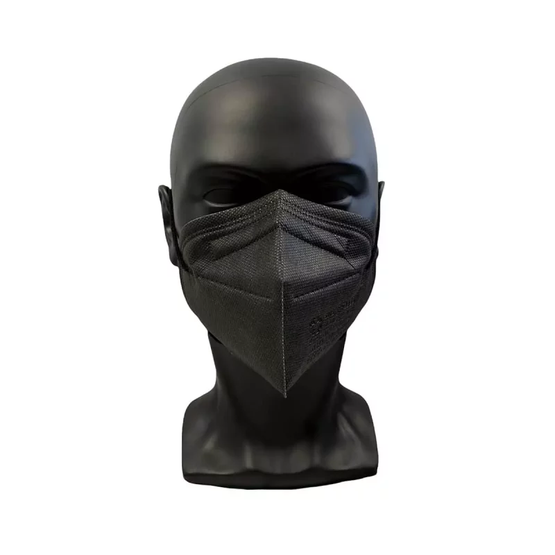 SWS Medicare FFP2 Maske schwarz - Front Ansicht